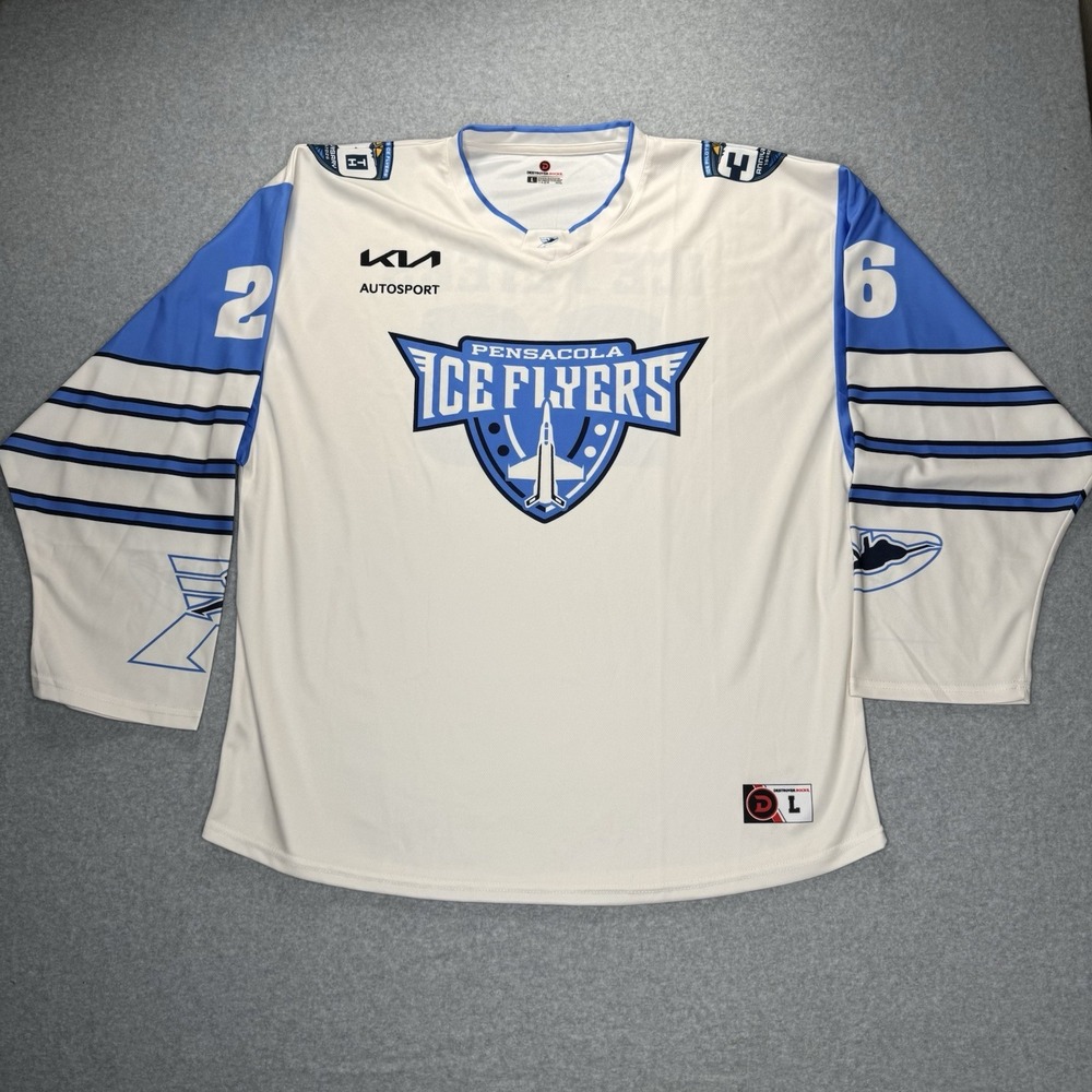 Pensacola Ice Flyers 30th Anniversary Hockey Jersey Large 2026, Destroyer.Rocks